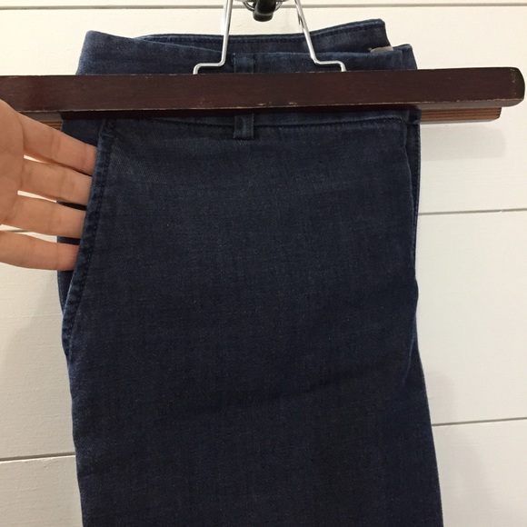 🛑 SOLD! BANANA REPUBLIC Wide Leg Chambray Pants - Picture 7 of 8